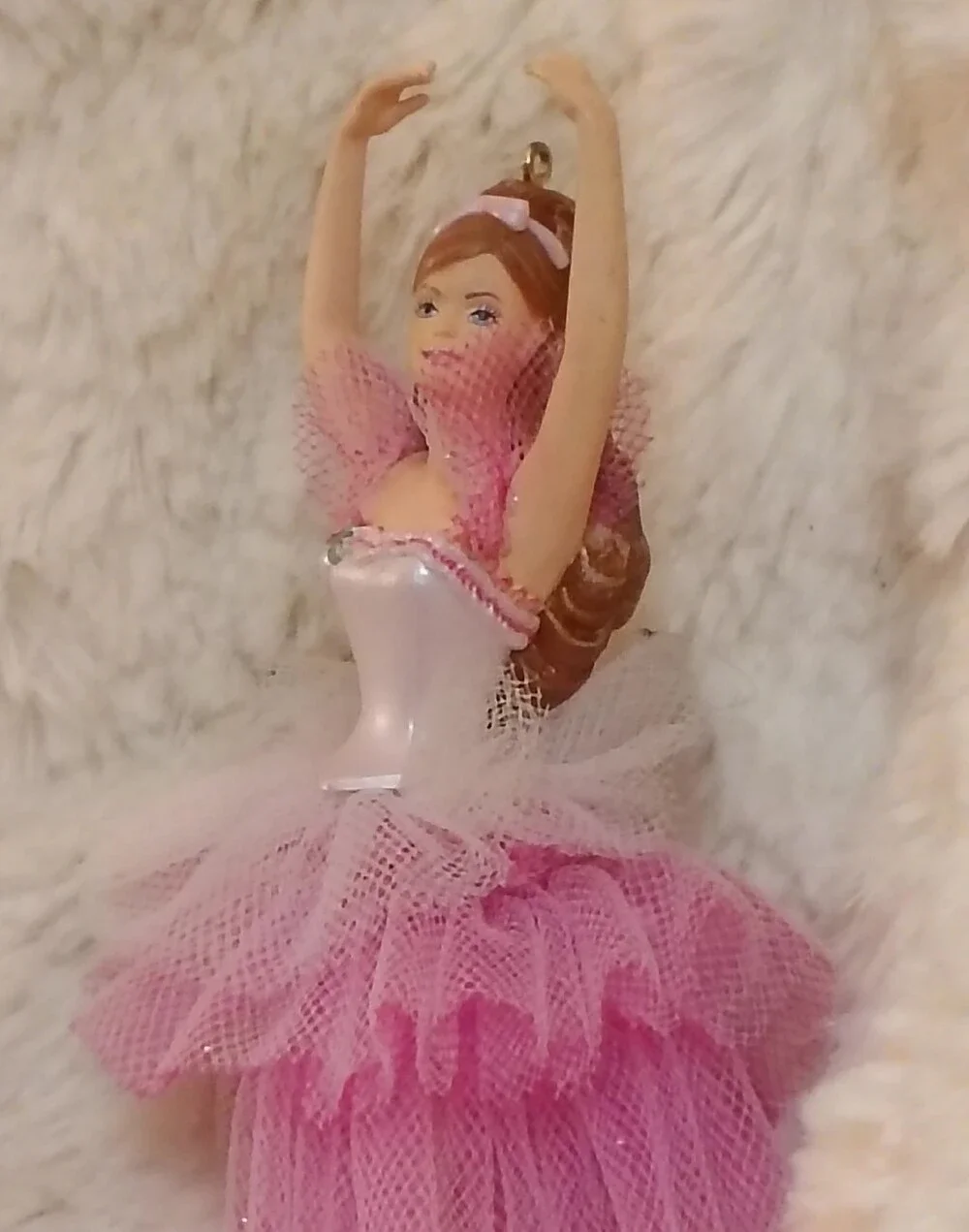 Hallmark Keepsake Ornament 'Flower Ballerina Barbie' from 2007